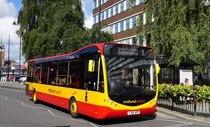 Midland Classic Optare MetroCity 8.